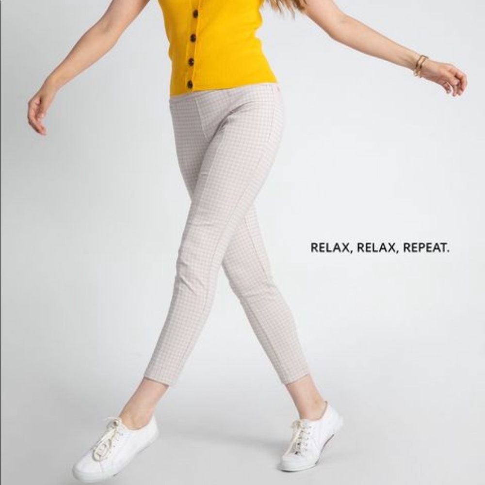 SOLD - Betabrand Powerdown Pants Two Pairs medium long